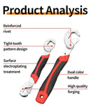 Chave universal para trabalhar madeira, aço inoxidável, reforço, tubo multifunci