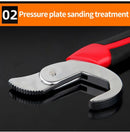 Chave universal para trabalhar madeira, aço inoxidável, reforço, tubo multifunci