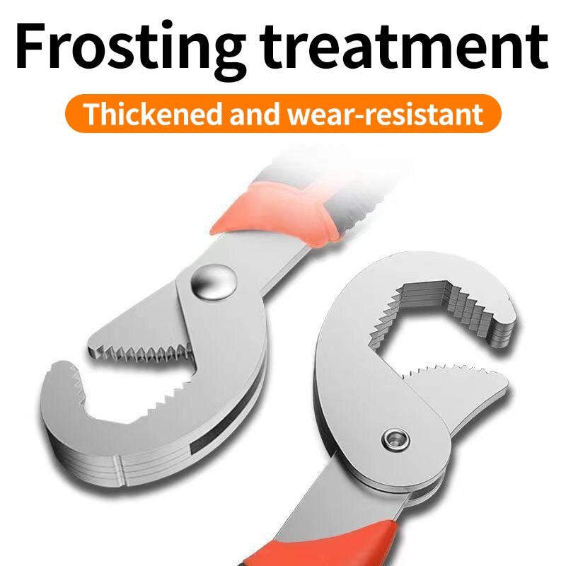 Chave universal para trabalhar madeira, aço inoxidável, reforço, tubo multifunci