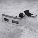 Balança portátil display digital lcd 110lb/50kg bagagem eletrônica suspensa mala