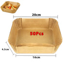 Air Fryer Papel regular, papéis de cozimento antiaderentes Airfryer, forros redo